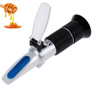 Anpro Brix Refractometer with ATC, ATC Digital Handheld Refractometer for Wine Making and Beer Brewing, Dual Scale-Specific Gravity 1.000-1.130 and Brix...