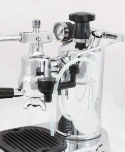 La Pavoni PC-16 Professional Espresso Machine, Chrome Black