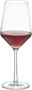 Schott Zwiesel Tritan Crystal Glass Pure Stemware Collection Cabernet/All Purpose Red or White Wine Glass, 18.6-Ounce, Set of 2