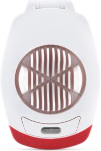ZYLISS Egg Slicer - Non Slip, Egg Cutter and Wedger with Built in Shell Piercer