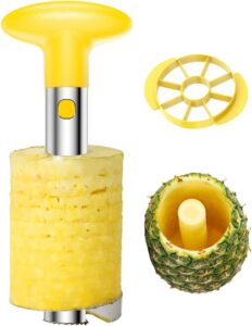 SameTech Easy Kitchen Tool - Effortlessly Peel, Core, and Slice Pineapples