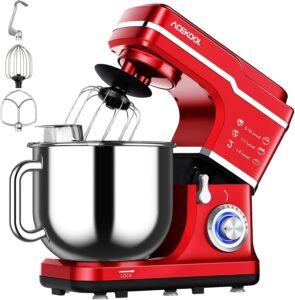 High-Capacity Stand Mixer with Powerful Motor and Versatile Speeds - A Must-Have Appliance for Your Kitchen