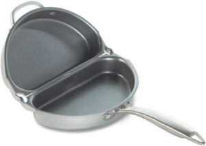 Nordic Ware Italian Frittata and Omelette Pan, 8.4 Inches, Non-Stick