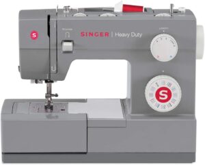 SINGER Heavy Duty Sewing Machine With Included Accessory Kit, 110 Stitch Applications 4432, Perfect For Beginners, Gray