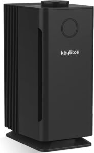 Keylitos HEPA Filter Air Purifier for Home Office Large Room up to 560ft², H13 HEPA CADR Quiet Air Filter Cleaner for Odor Eliminator, Eliminates Germs, Filters Allergies, Pollen, Smoke, Dust Pet Dander, Mold Odors
