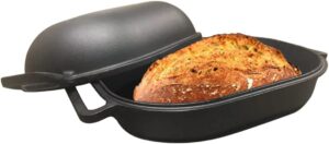 Cuisiland Large Heavy Duty Cast Iron Bread & Loaf Pan - Mastering Artisan Bread Baking at Home