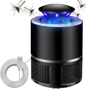 Bug Zapper, Fruit Flies Trap, Electric Mosquito & Fly Zappers/Killer - Insect Attractant Trap Powerful Little Gnats, Hangable Mosquito Lamp for Home,...
