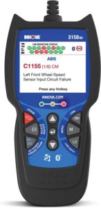 Innova 3150RS OBD2 Scanner / Car Code Reader with ABS, SRS, Live Data, and Service Light Reset