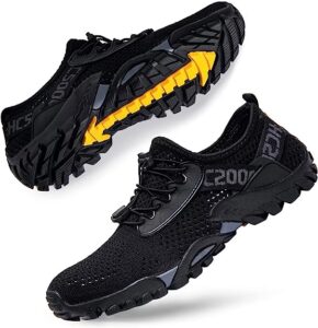 SOBASO Water Shoes Women Men Quick Drying Swim Beach Aqua Shoes for Water Sport Diving Hiking Sailing Travel