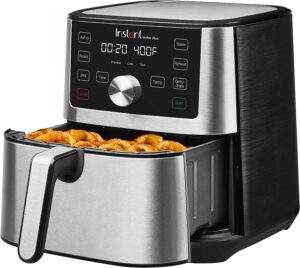 Instant Pot Vortex Plus 6-in-1, 4-quart Air Fryer Oven with Customizable Smart Cooking Programs, Nonstick and Dishwasher-Safe Basket, Includes Free App with...