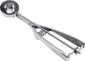 Wilton Stainless Steel Small Cookie Scoop - Perfectly Shaped Cookies Every Time
