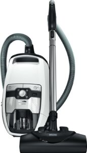 Miele Blizzard CX1 Cat & Dog Bagless Canister Vacuum, Lotus White - Pet Hair, Portable