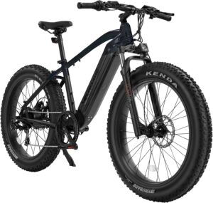 VELOWAVE Electric Bike for Adults 750W BAFANG Motor 32MPH Mountain Ebike 48V 15Ah Removable LG Cells Battery 26'' Fat Tire E Bike Shimano 7-Speed