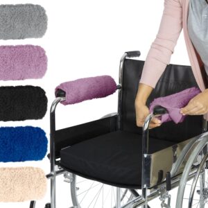 Sheepskin Memory Foam Armrest Covers - Ultimate Comfort and Support for Armrests