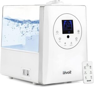 LEVOIT 6L Ultrasonic Air Humidifier with Humidity Sensor and Essential Oil Diffuser