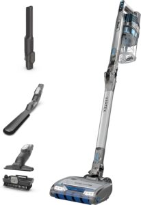 Shark IZ462H Vertex Ultra Lightweight Cordless Stick Vacuum with DuoClean PowerFins, Crevice, Pet Multi-Tool, Anti-Allergen, Brush, Removable Handheld, Flex, 60 min Runtime, Blue, MultiFLEX