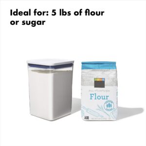OXO GG POP Container - Big Square Medium 4.4 QT: A Space-Efficient Pantry Storage Solution
