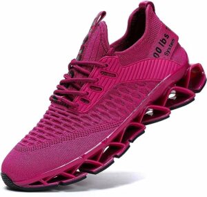 Womens Running Shoes Blade Tennis Walking Fashion Sneakers Breathable Non Slip Gym Sports Work Trainers