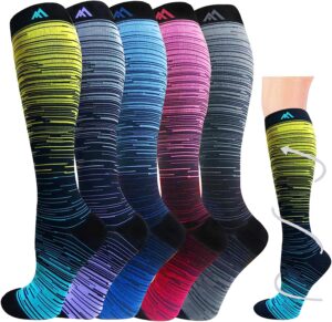 Graduated Medical Compression Socks for Women&Men 20-30mmhg Knee High Socks