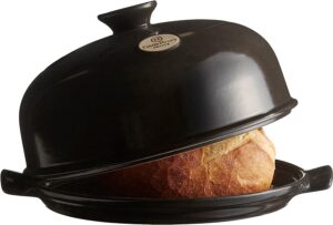 Emile Henry Bread Cloche | Charcoal