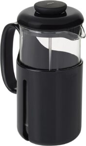 OXO BREW Venture Shatter-Resistant-Travel French Press – 8 Cup, Black