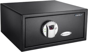 Barska AX11224 Biometric Fingerprint Security Home Safe: Quick Access for Your Valuables