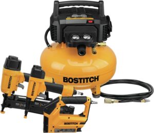 Bostitch Air Compressor Combo Kit: Versatile Pneumatic Tool Set for DIY Enthusiasts
