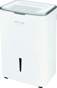 Frigidaire FGAC5044W1 Dehumidifier, High Humidity 50 Pint Capacity with Wi-Fi Connected, Built-In Air Ionizer to maximize your comfort, Easy-to-Clean...