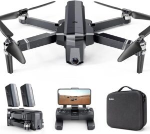 Ruko F11PRO Drones with Camera for Adults 4K UHD Camera 60 Mins Flight Time with GPS Auto Return Home Brushless Motor, Black (with Carrying Case)