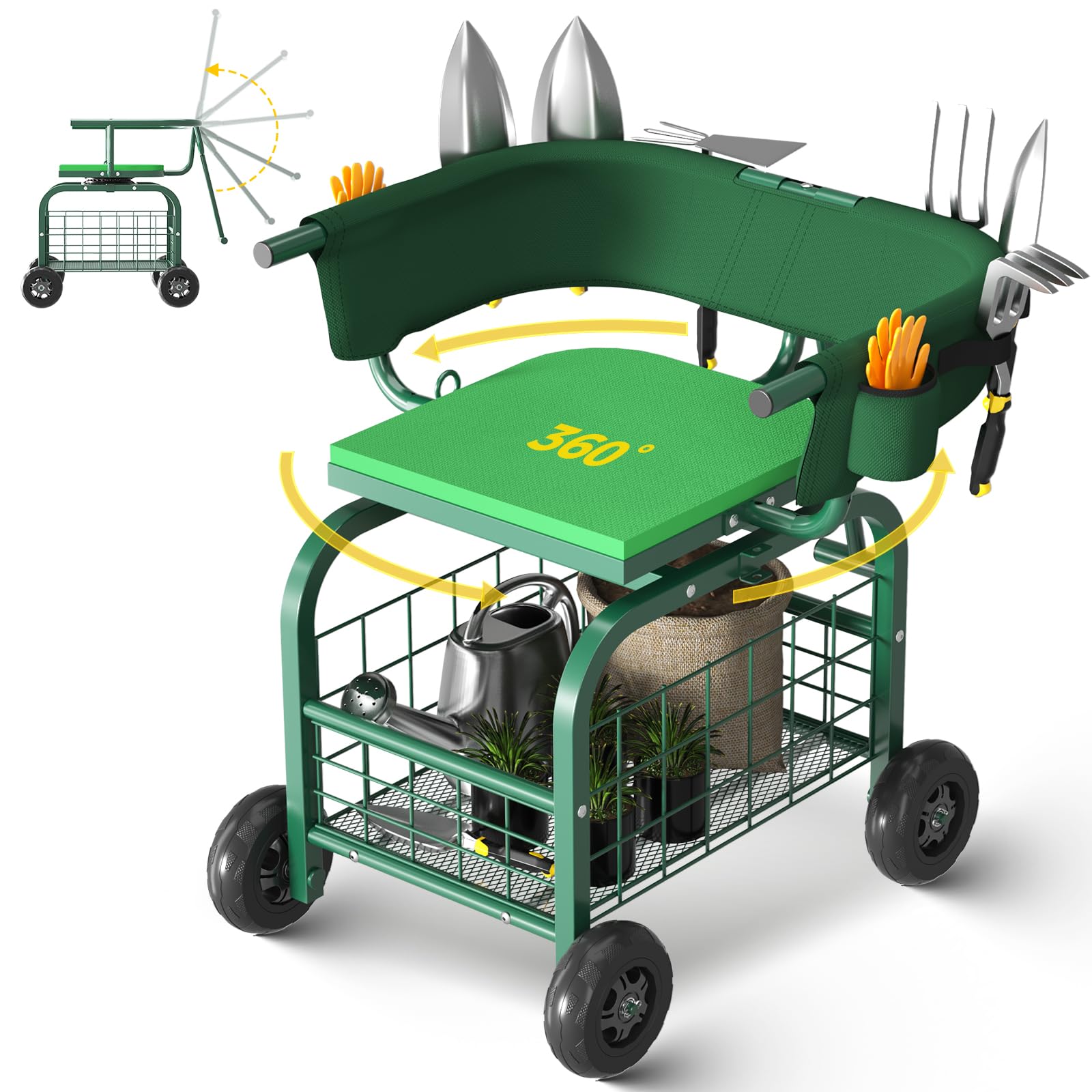 Adjustable Backrest Kneeler